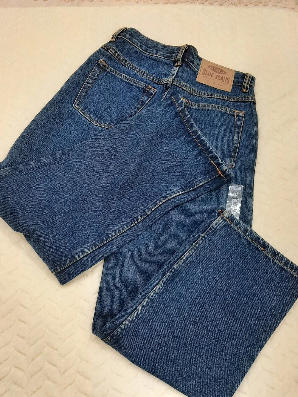 Old Navy Boys Dark Blue Relaxed Jeans Nwot